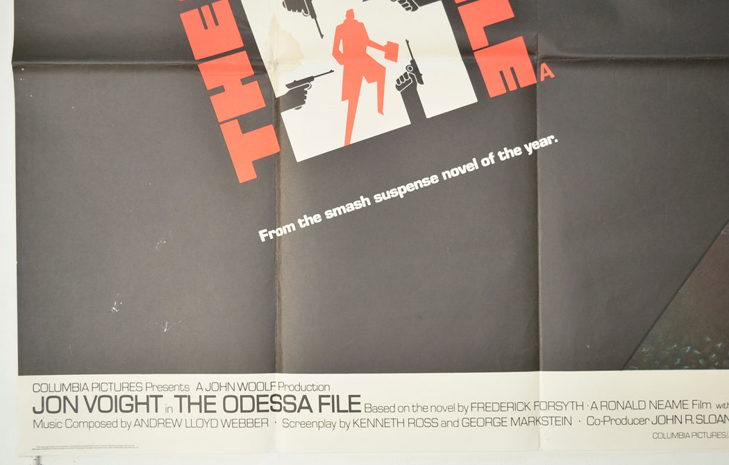 THE ODESSA FILE (Bottom Left) Cinema Quad Movie Poster 