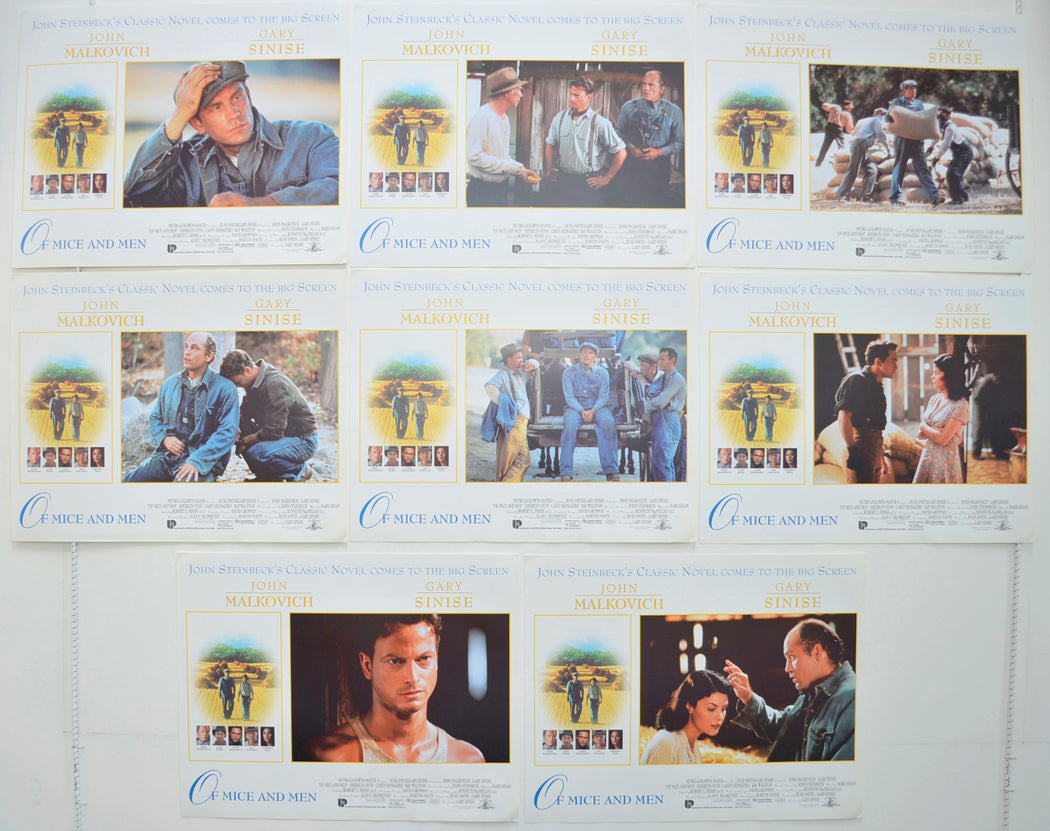 Of Mice And Men  Set of 8 Original Cinema Lobby Cards 