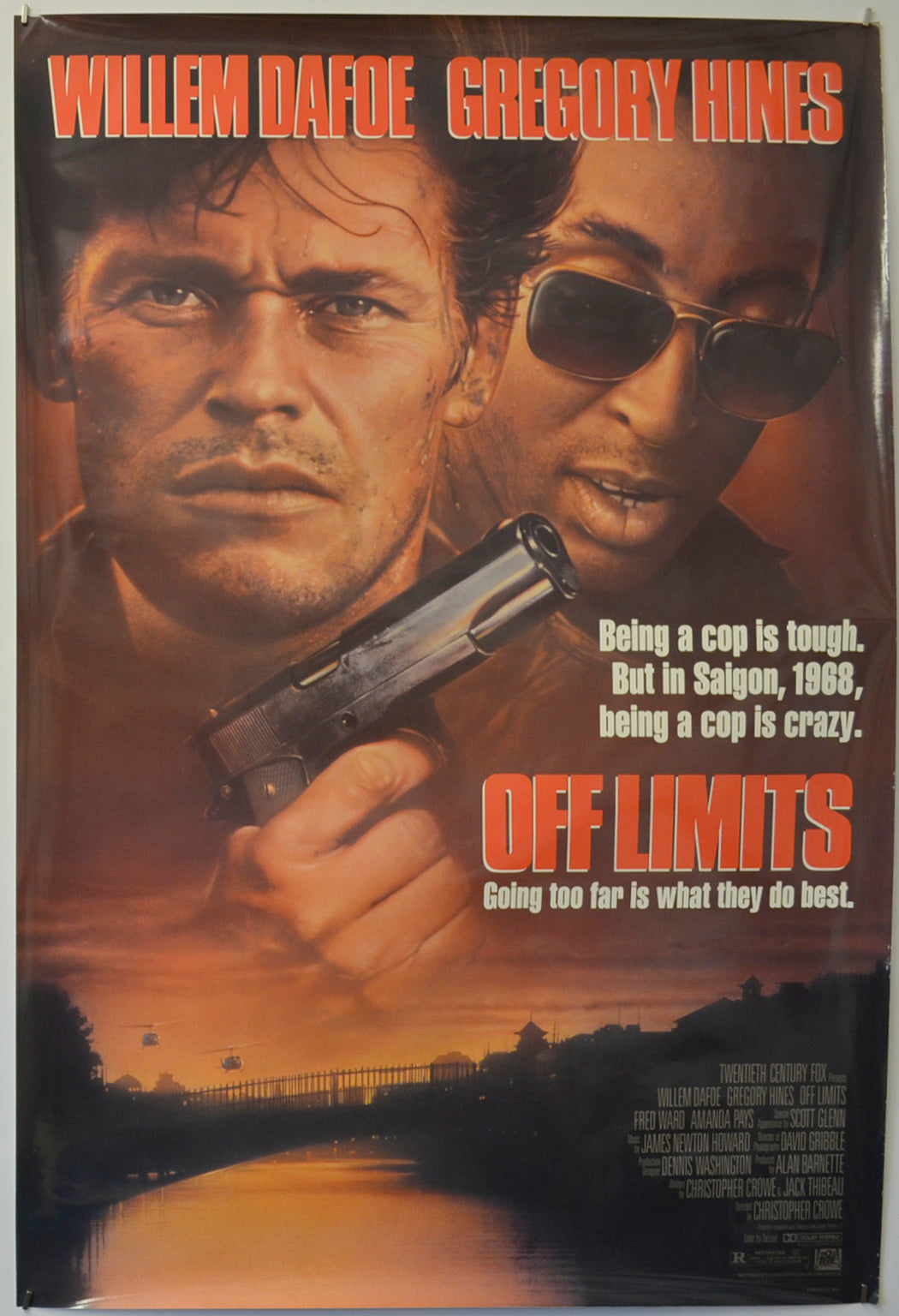 Off Limits  (a.k.a. Saigon) Original One Sheet Poster - Film Poster - Movie Poster