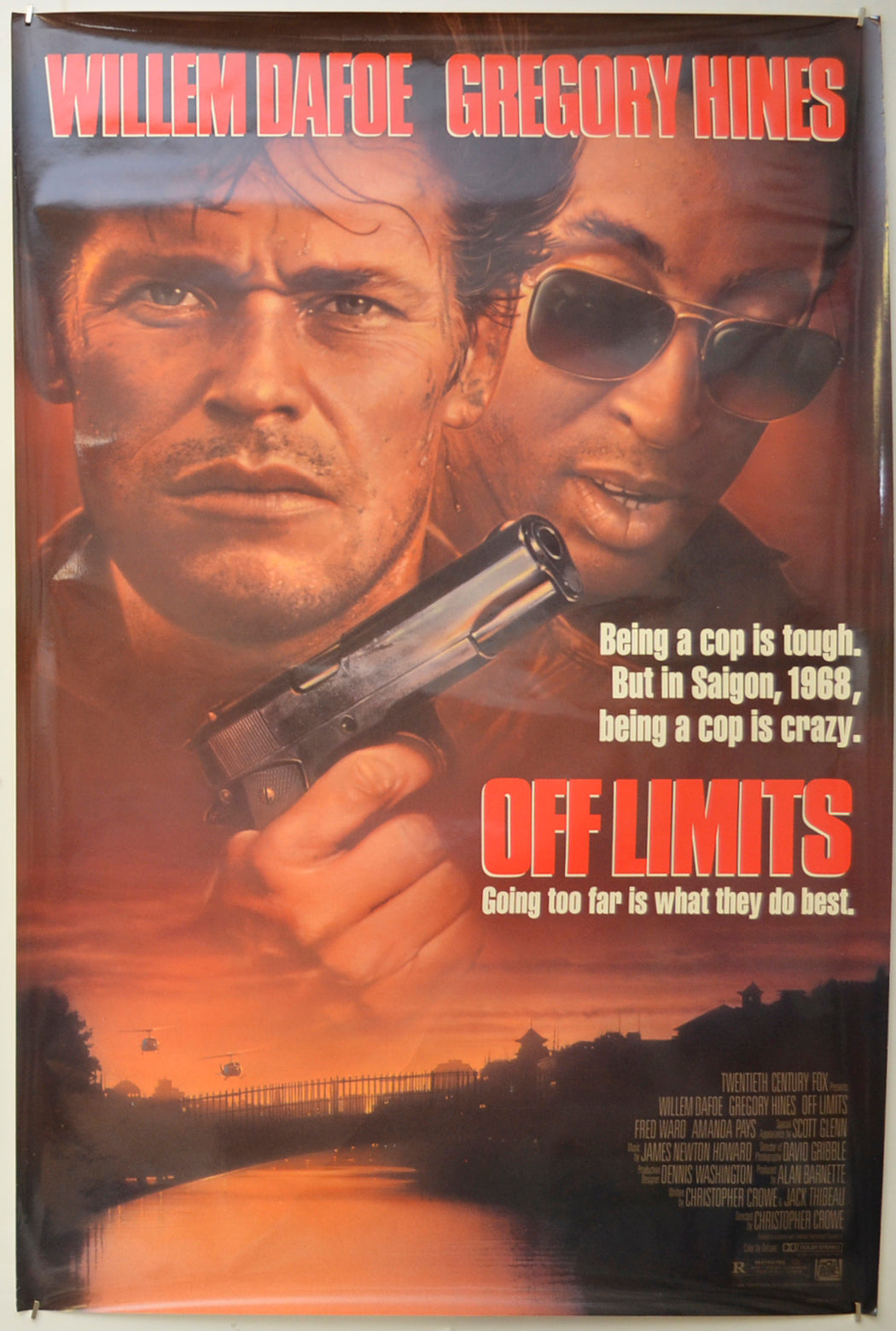 Off Limits (a.k.a. Saigon) Original One Sheet Poster - Film Poster - Movie Poster