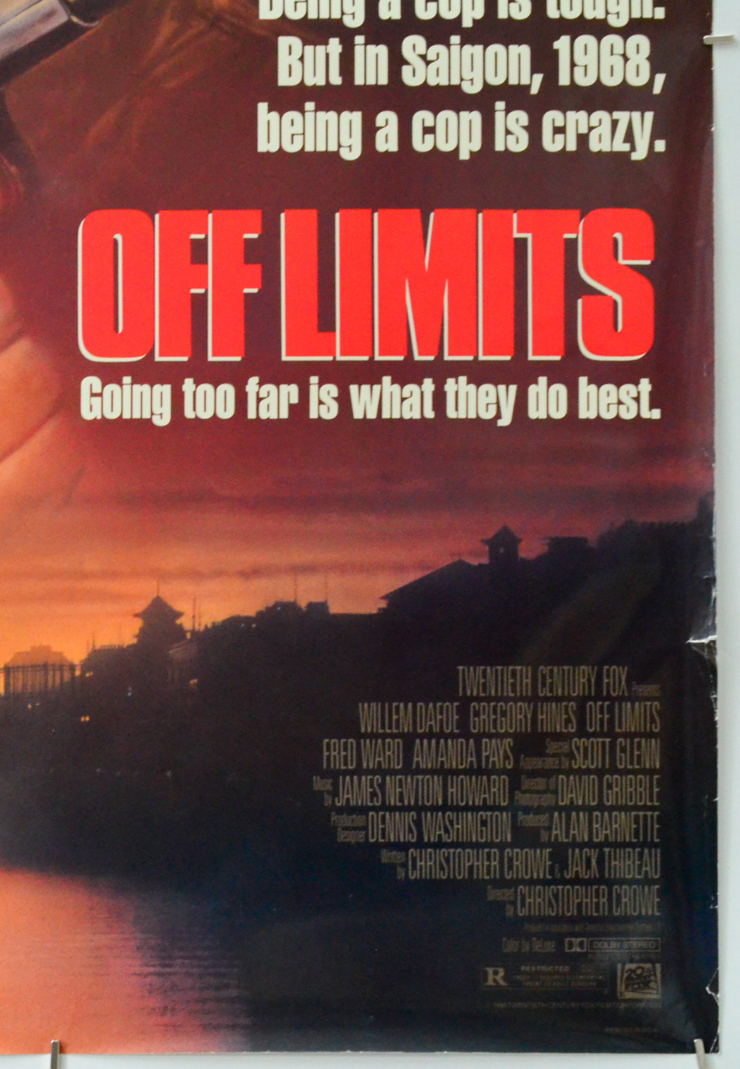 Off Limits (Bottom Right) Cinema One Sheet Movie Poster 