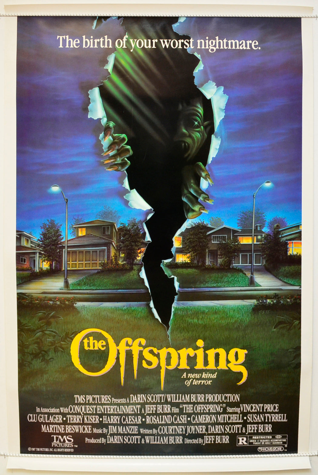 The Offspring  (a.k.a. From a Whisper to a Scream)   Original One Sheet Poster - Film Poster - Movie Poster  