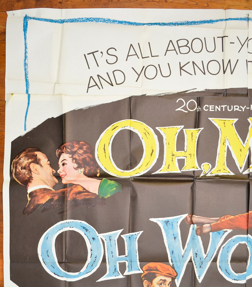 OH MEN! OH WOMEN! – 6 Sheet Poster – TOP Left