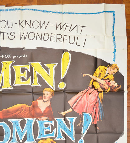 OH MEN! OH WOMEN! – 6 Sheet Poster – TOP Right