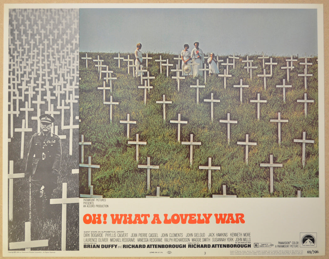 OH! WHAT A LOVELY WAR (Card 3) Cinema Lobby Card Set 