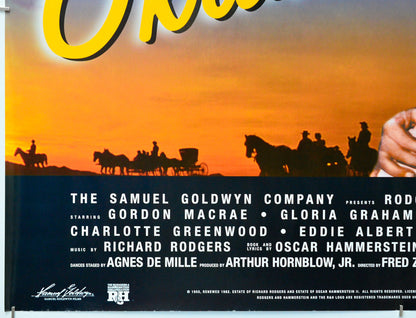 Oklahoma (Bottom Left) Cinema Quad Movie Poster 