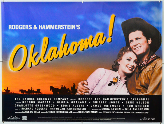 Oklahoma - Original Quad Poster - Film Poster - Movie Poster