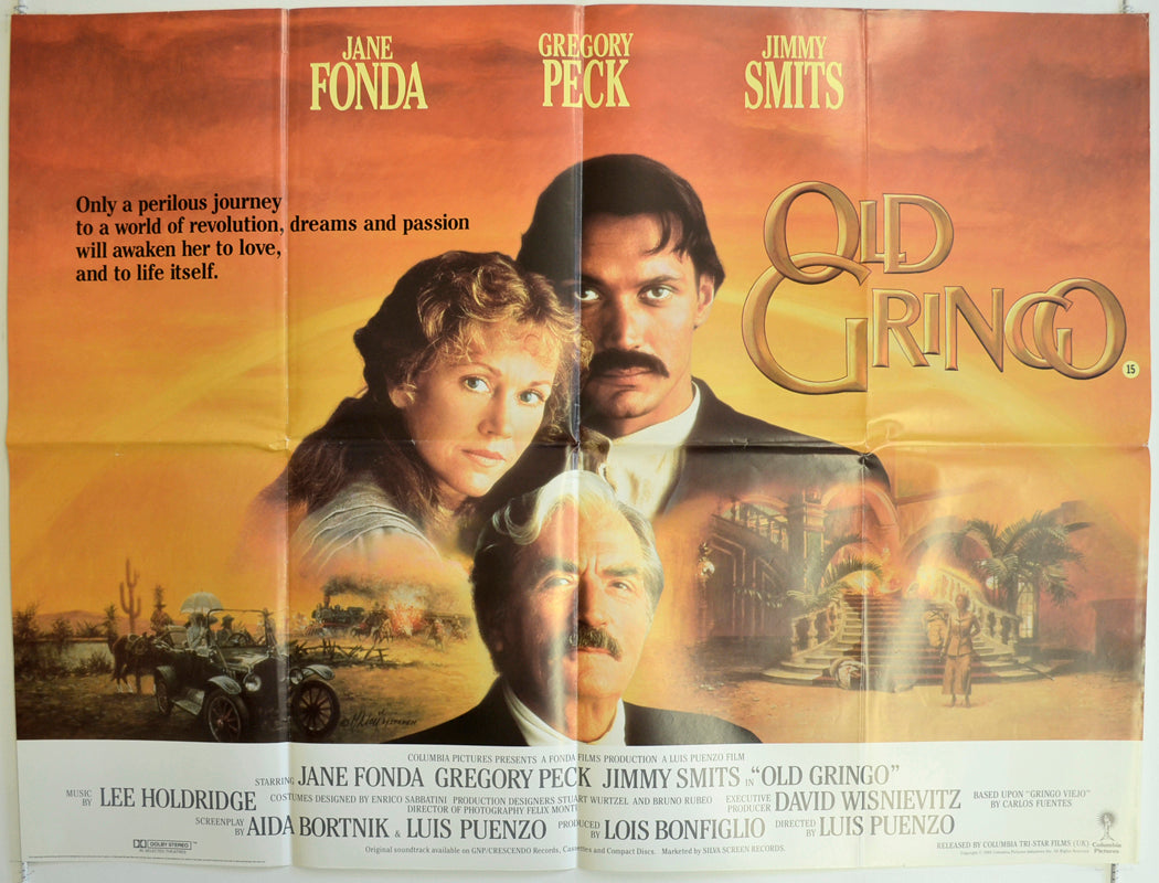 Old Gringo  Original British Quad Poster - Film Poster - Movie Poster 