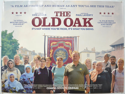 The Old Oak Original Quad Poster - Film Poster - Movie Poster