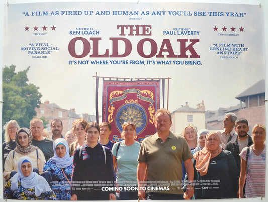 The Old Oak Original Quad Poster - Film Poster - Movie Poster 