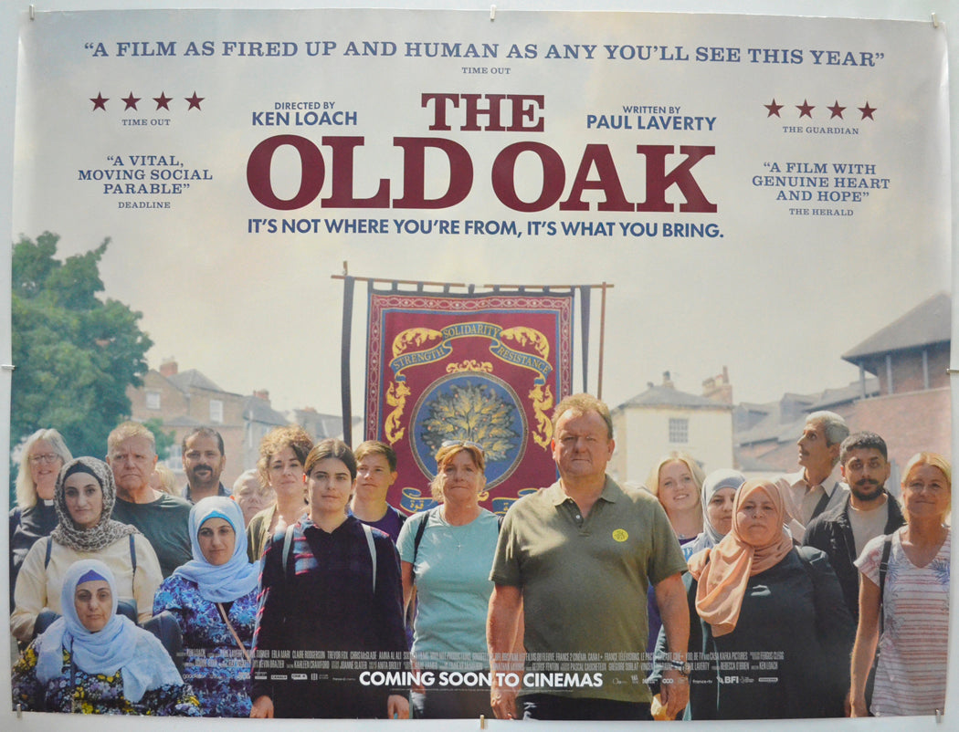 The Old Oak Original Quad Poster - Film Poster - Movie Poster