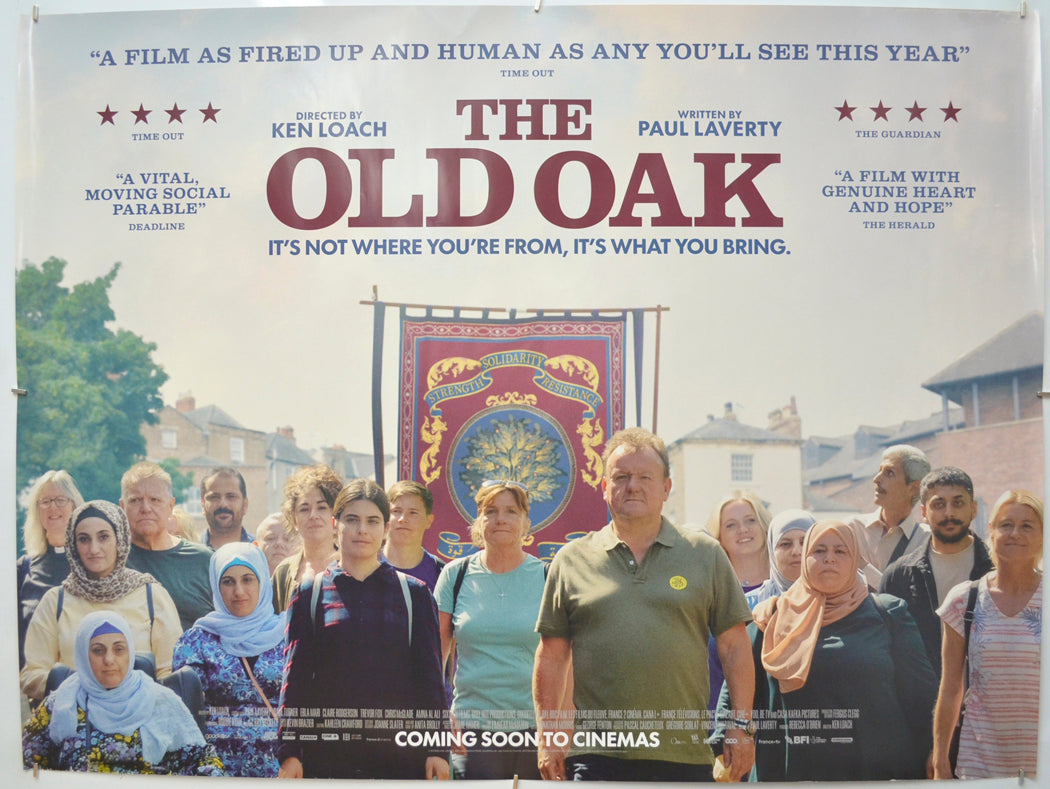 The Old Oak Original Quad Poster - Film Poster - Movie Poster