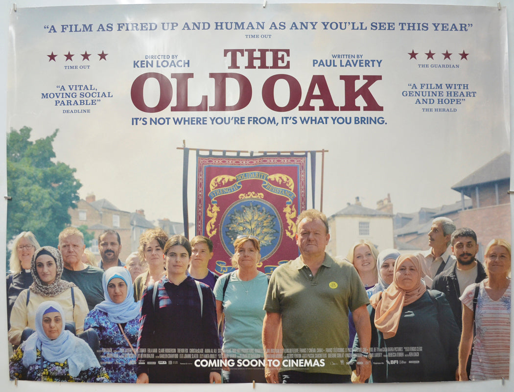 The Old Oak Original Quad Poster - Film Poster - Movie Poster