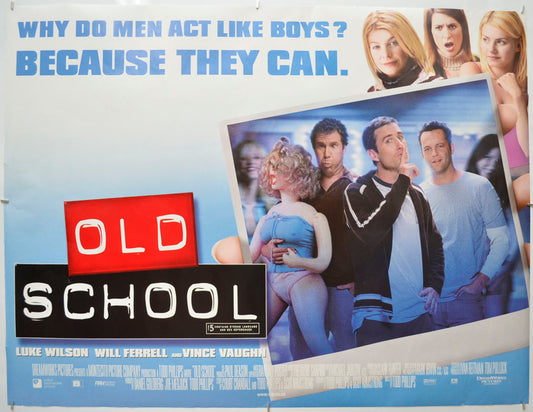 Old School Original Quad Poster - Film Poster - Movie Poster