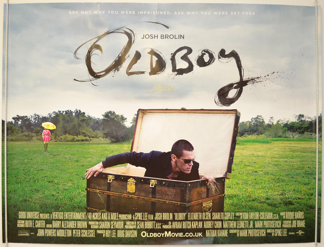 Oldboy  Original British Quad Poster - Film Poster - Movie Poster 