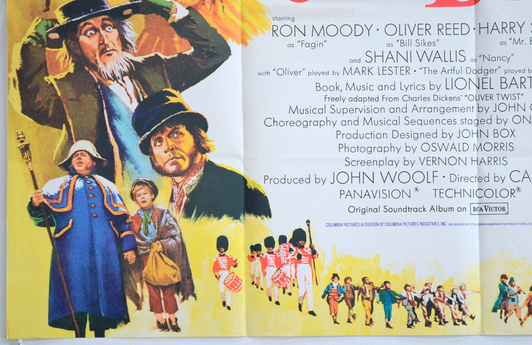 OLIVER! (Bottom Left) Cinema Quad Movie Poster 