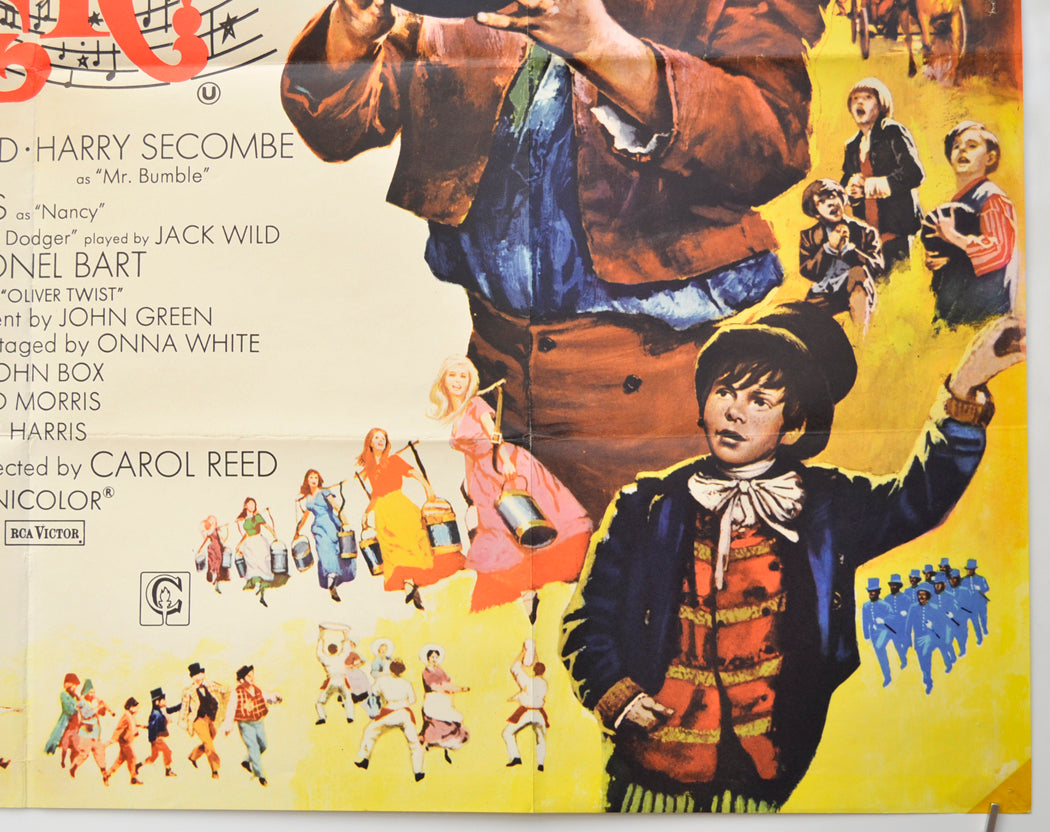 OLIVER (Bottom Right) Cinema Quad Movie Poster 