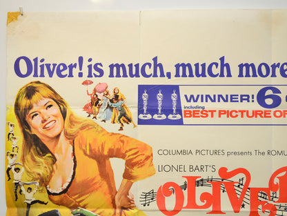 OLIVER (Top Left) Cinema Quad Movie Poster 