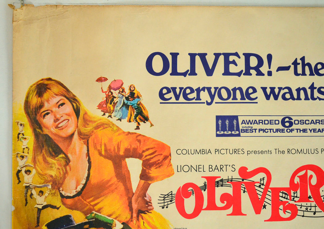 OLIVER (Top Left) Cinema Quad Movie Poster 