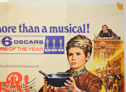 OLIVER (Top Right) Cinema Quad Movie Poster 