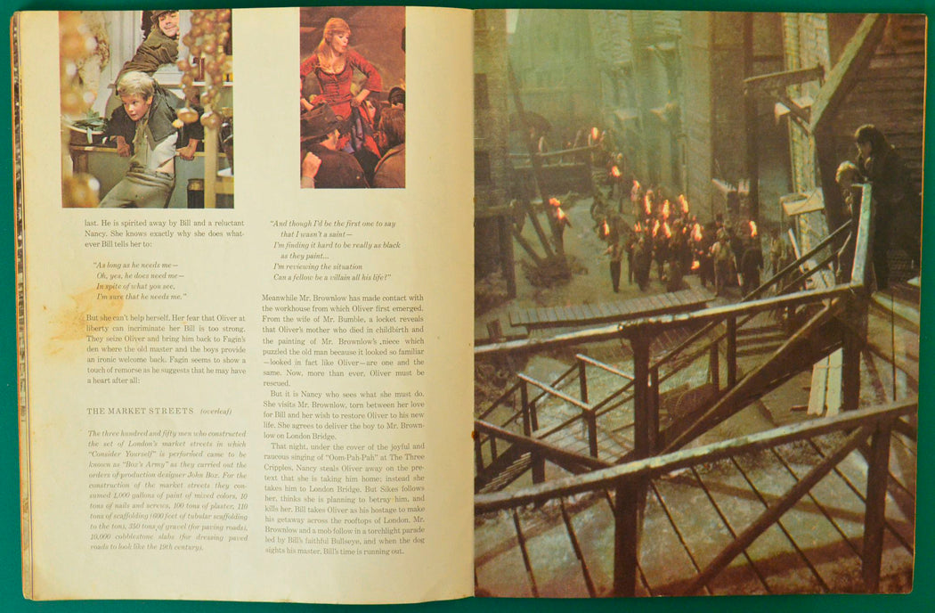 OLIVER – Souvenir Brochure - Inside