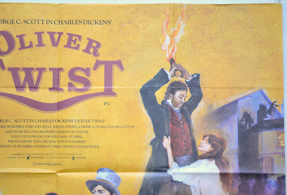 OLIVER TWIST (Top Right) Cinema Quad Movie Poster 