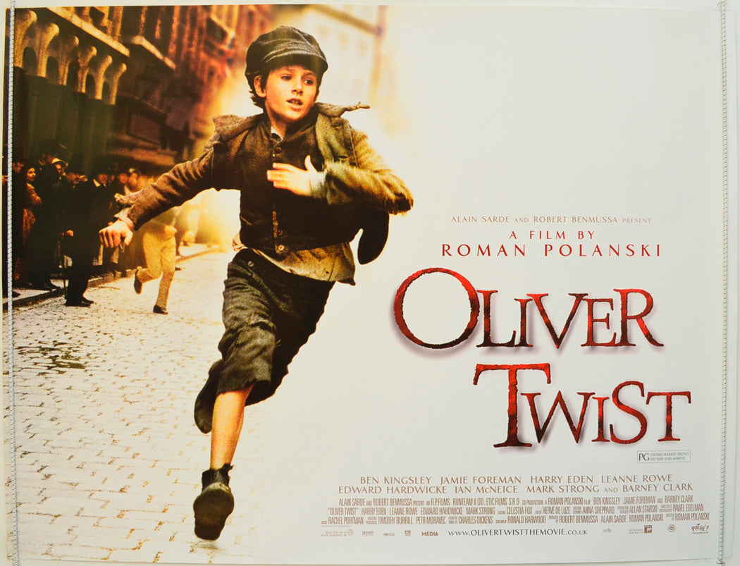 Oliver Twist Original Quad Poster - Film Poster - Movie Poster  