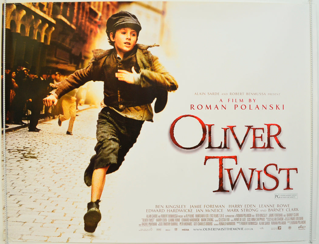 Oliver Twist Original Quad Poster - Film Poster - Movie Poster  