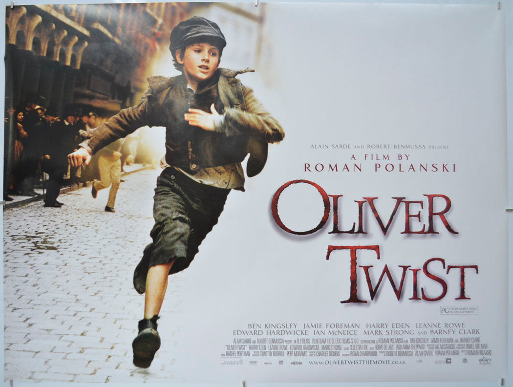 Oliver Twist Original Quad Poster - Film Poster - Movie Poster