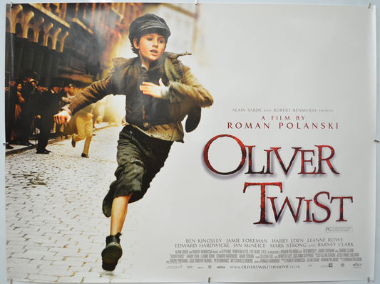 Oliver Twist - Original Quad Poster - Film Poster - Movie Poster