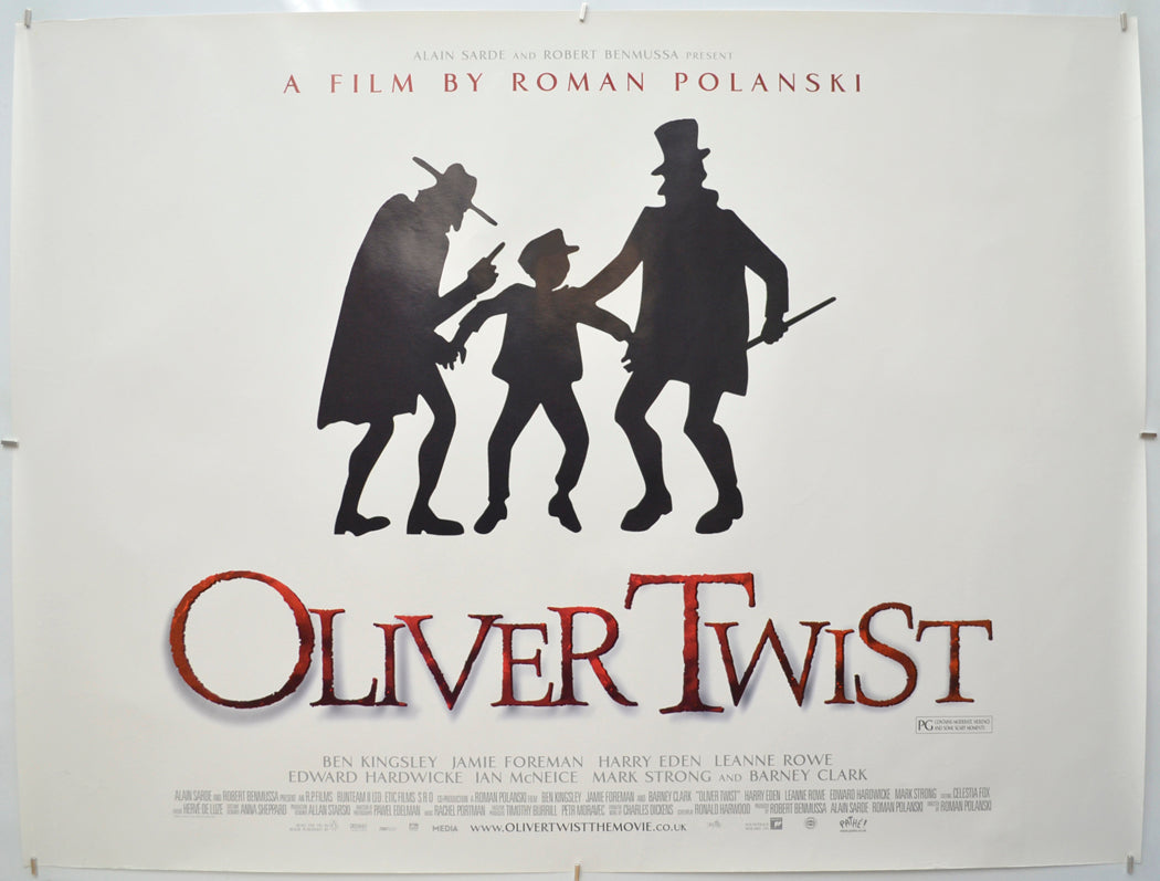 Oliver Twist Original Quad Poster - Film Poster - Movie Poster