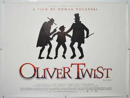 Oliver Twist (Teaser / Advance Version)Original Quad Poster - Film Poster - Movie Poster