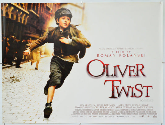 Oliver Twist - Original Quad Poster - Film Poster - Movie Poster