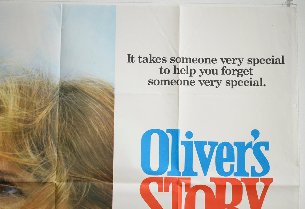 OLIVER’S STORY (Top Right) Cinema Quad Movie Poster 