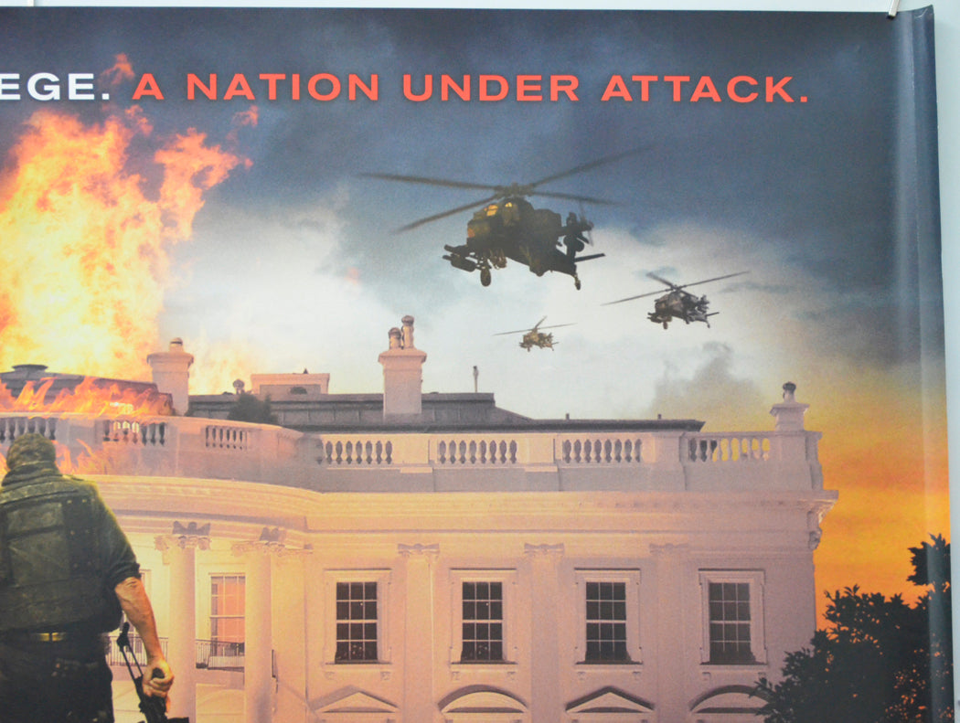 OLYMPUS HAS FALLEN (Top Right) Cinema Quad Movie Poster 