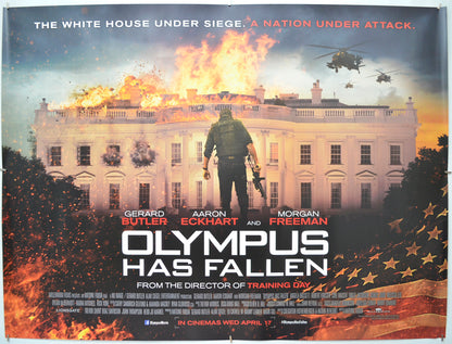 Olympus Has Fallen - Original Quad Poster - Film Poster - Movie Poster