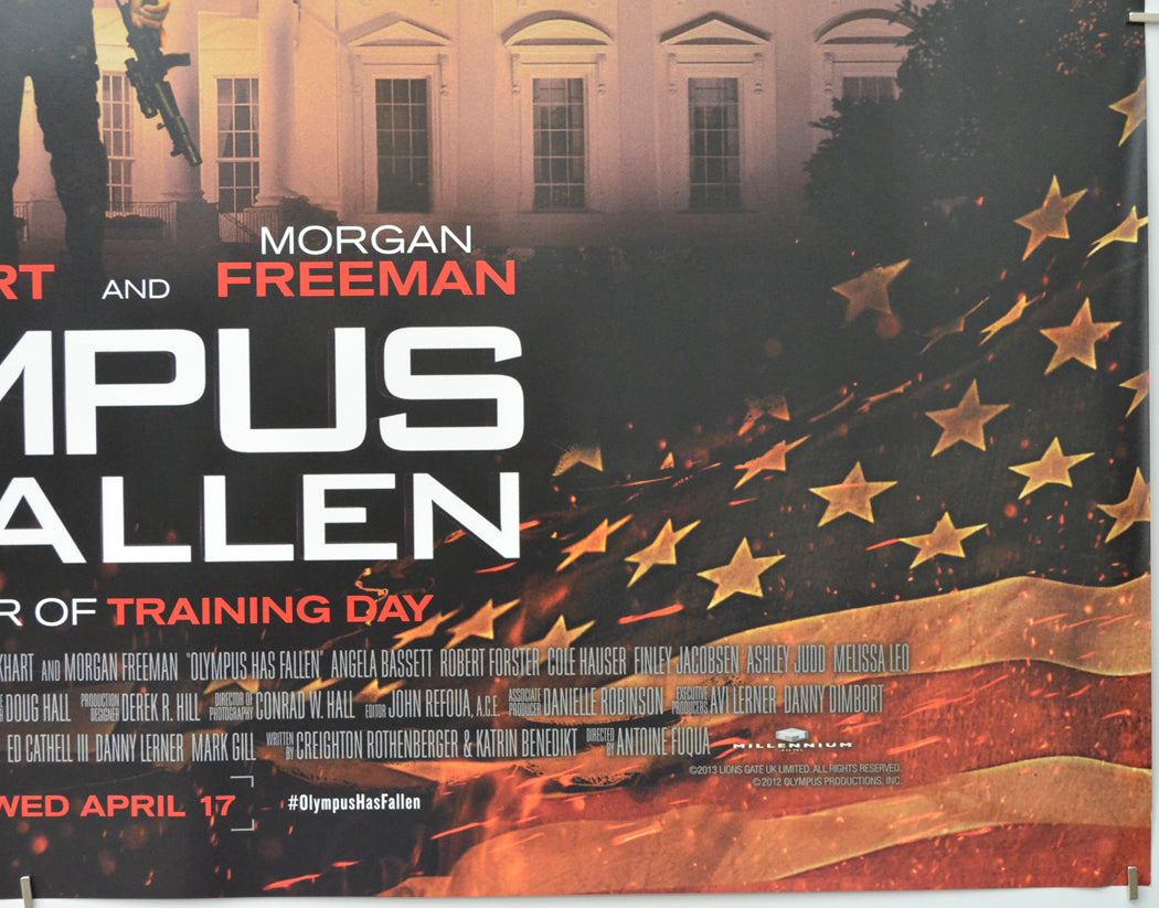 OLYMPUS HAS FALLEN (Bottom Right) Cinema Quad Movie Poster 