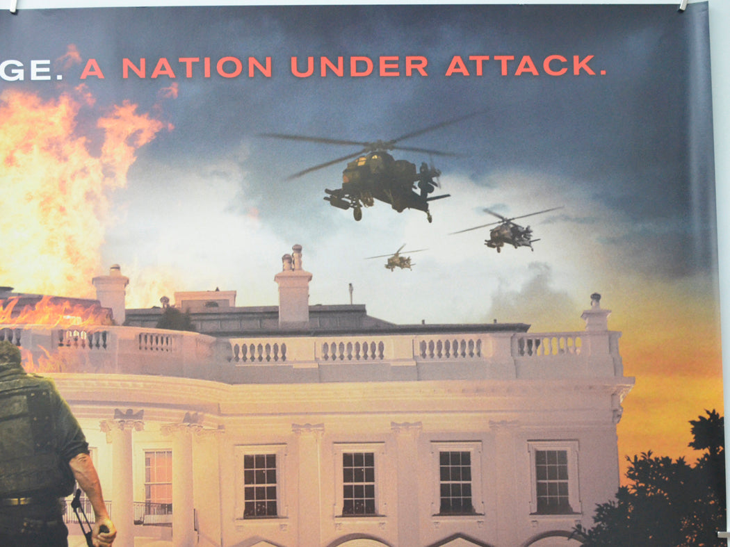 OLYMPUS HAS FALLEN (Top Right) Cinema Quad Movie Poster 