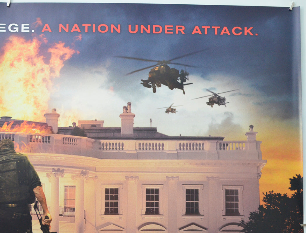 OLYMPUS HAS FALLEN (Top Right) Cinema Quad Movie Poster 