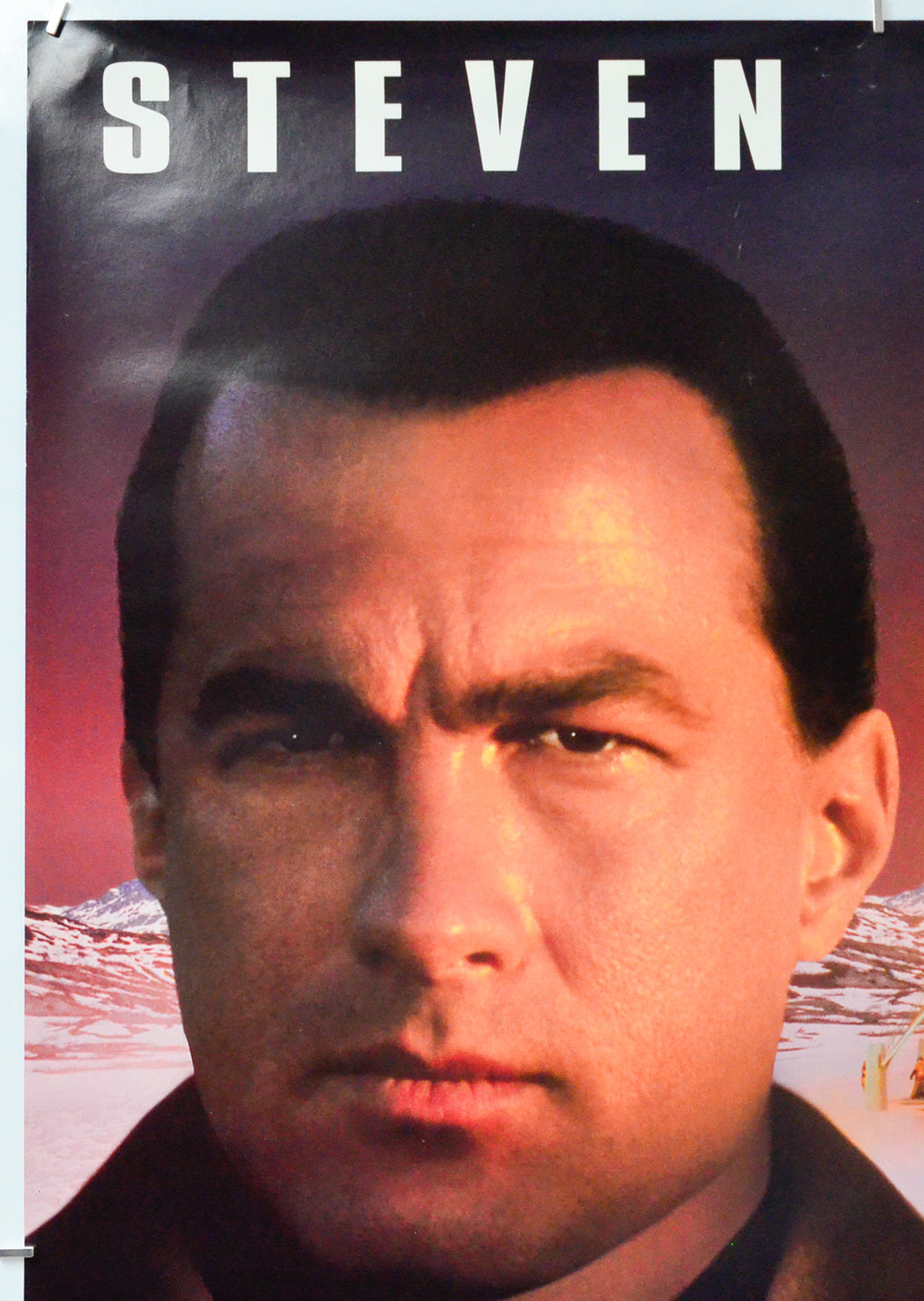 On Deadly Ground (Top Left) Cinema One Sheet Movie Poster 