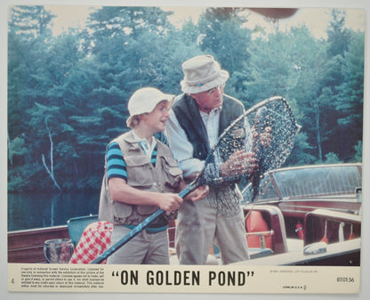 ON GOLDEN POND (Card 4) Cinema Colour FOH Stills / Lobby Cards 