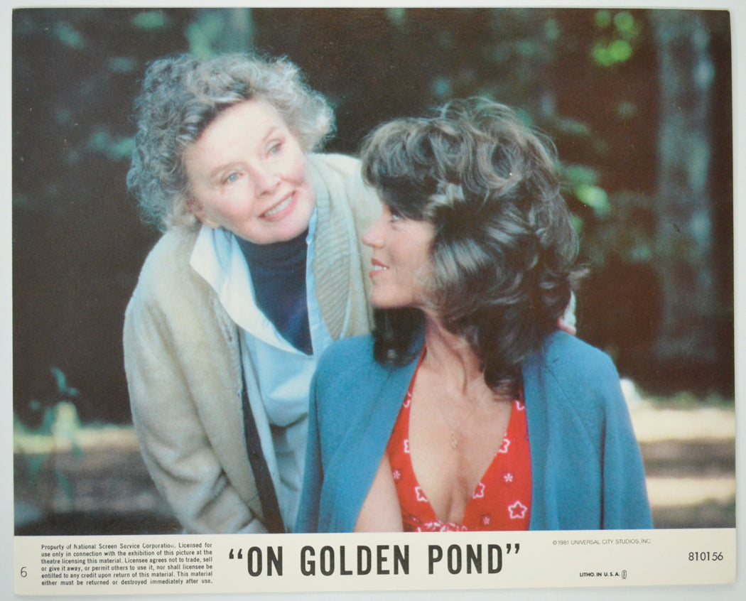 ON GOLDEN POND (Card 6) Cinema Colour FOH Stills / Lobby Cards 