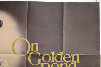 ON GOLDEN POND (Top Right) Cinema Quad Movie Poster 