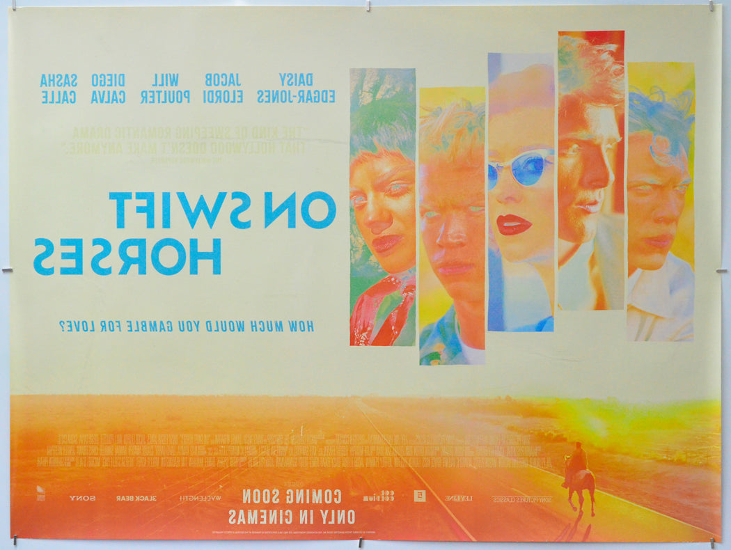 On Swift Horses (Back) Cinema Quad Movie Poster 