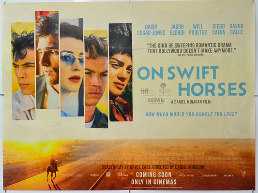 On Swift Horses - Original Quad Poster - Film Poster - Movie Poster