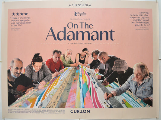 On The Adamant Original Quad Poster - Film Poster - Movie Poster 