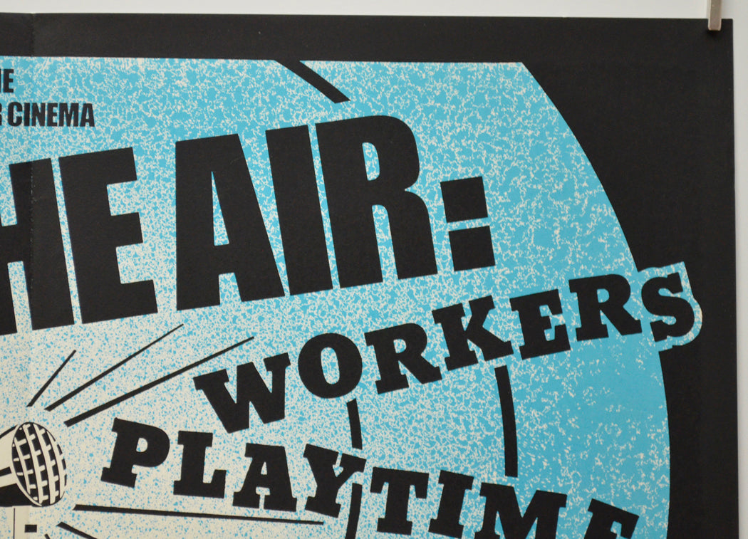 ON THE AIR - WORKERS PLAYTIME (Top Right) Cinema Mini Movie Poster 