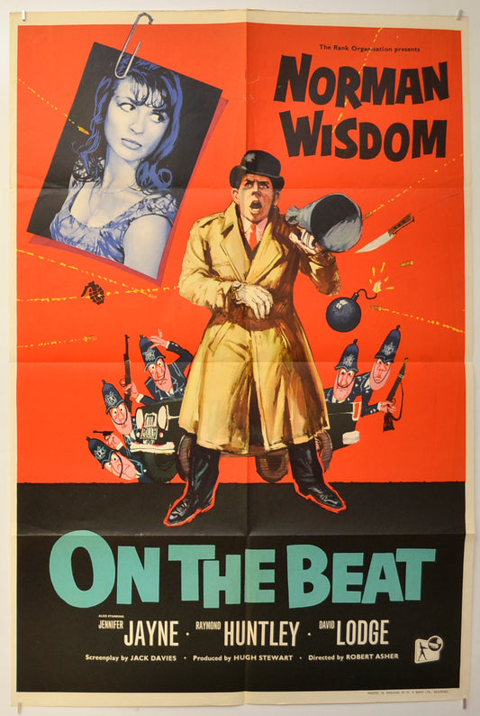 On The Beat Original One Sheet Poster - Film Poster - Movie Poster