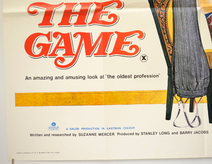 ON THE GAME (Bottom Left) Cinema Quad Movie Poster 