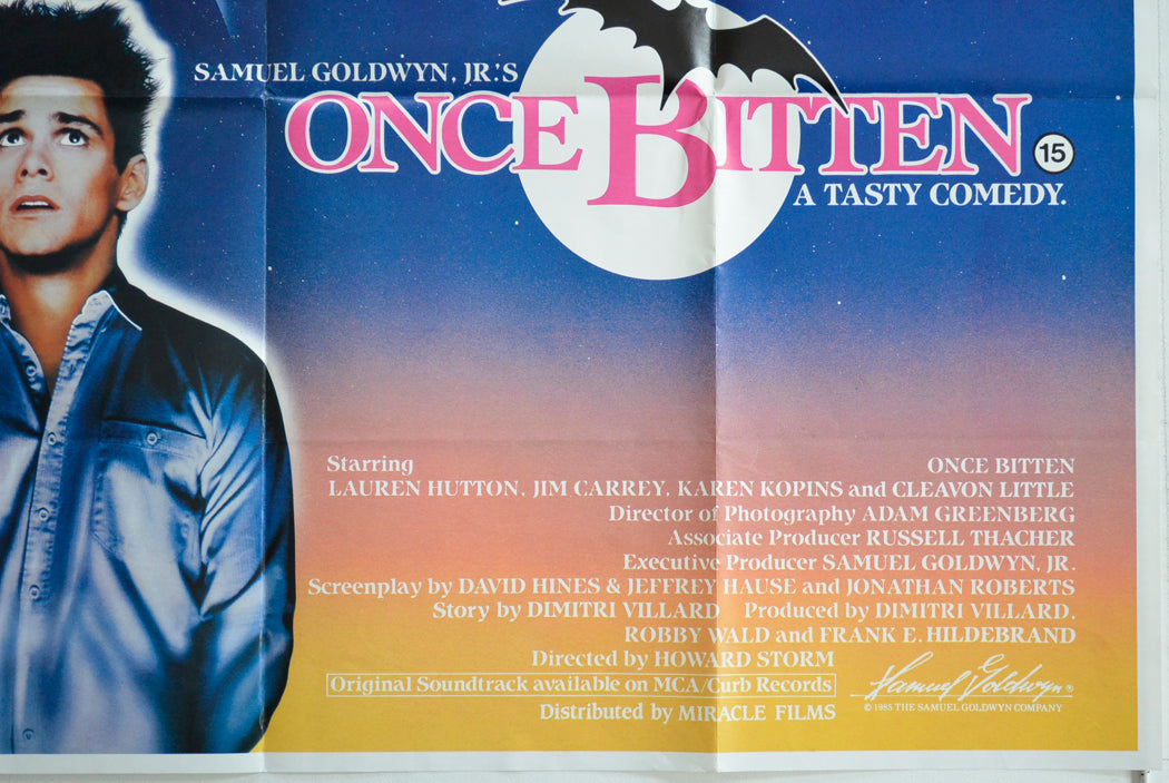 ONCE BITTEN (Bottom Right) Cinema Quad Movie Poster 